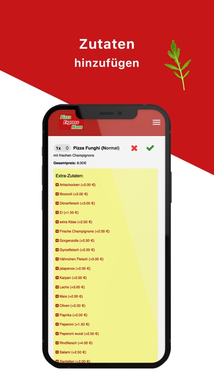 Pizza Express Mann screenshot-3