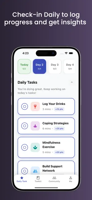 Soberpath: Quit Drinking screenshot 3