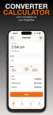Pro Toolbox Measure & Build iPhone screenshot