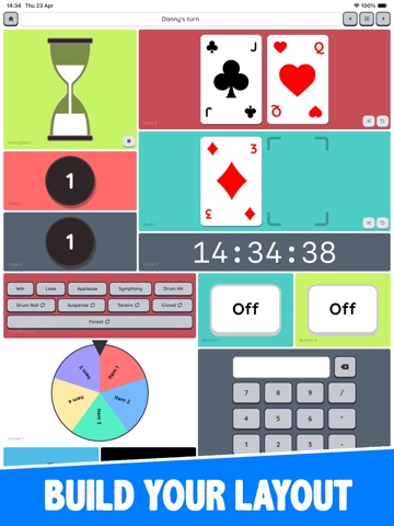 Scoreboard Board Games Tools iPad screenshot