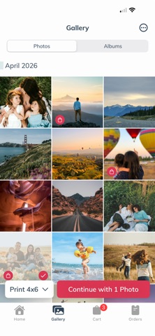 Print Photo - photo print app iPhone screenshot