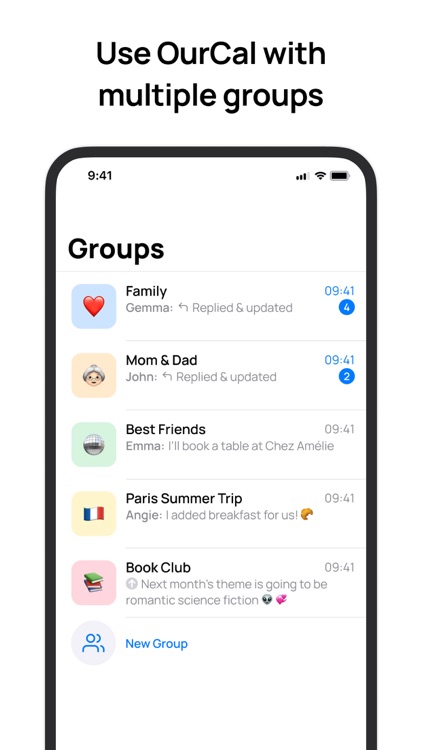 OurCal: Shared Group Calendar screenshot-8