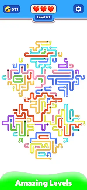 Wiggle Away: Snake Puzzle screenshot 4