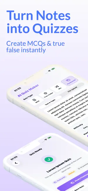Quizzes: Flashcards Quiz Maker screenshot 2