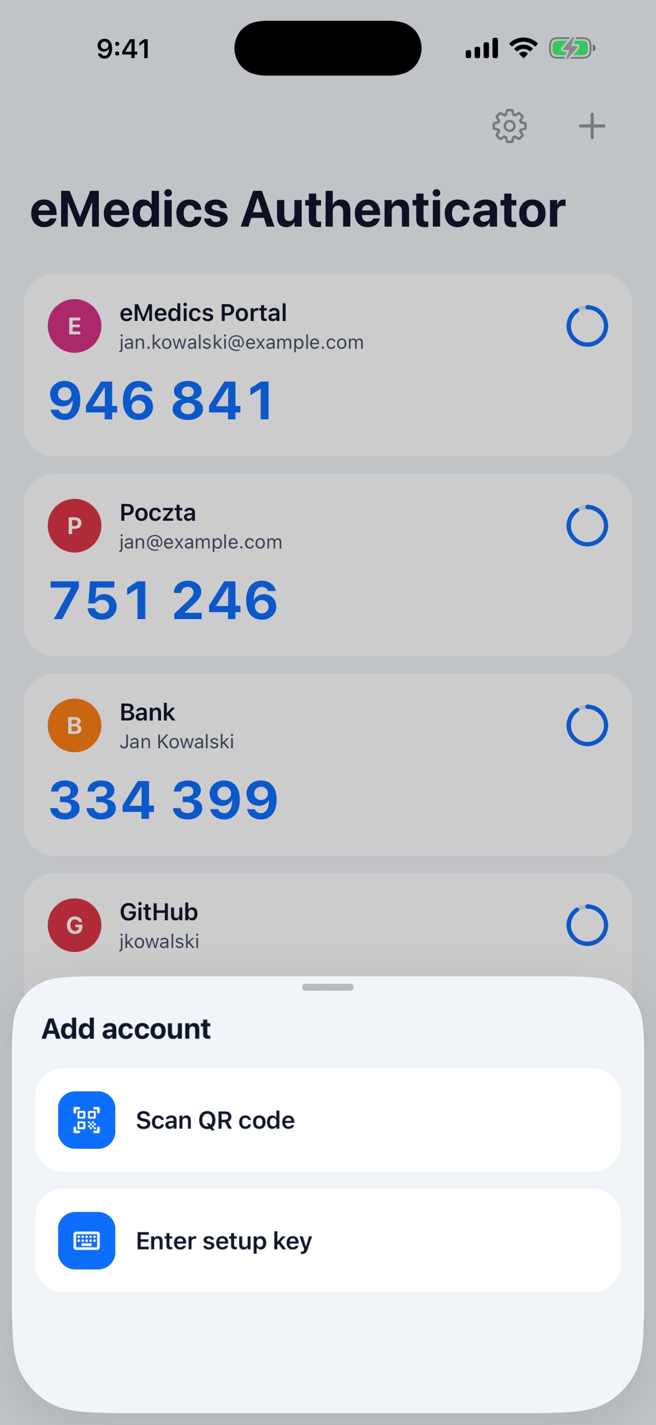Screenshot 3 of eMedics Authenticator