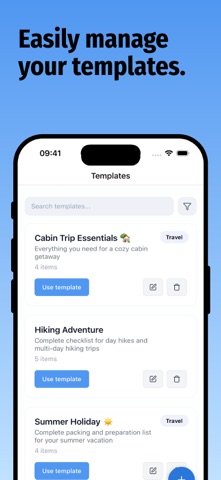 Double Check - Reusable Lists Screenshot 8 of 8