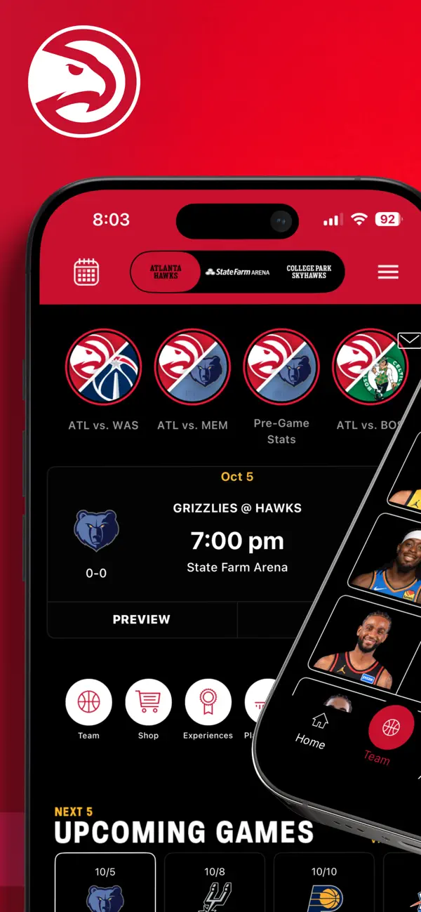 Screenshot #1 pour Atlanta Hawks+State Farm Arena
