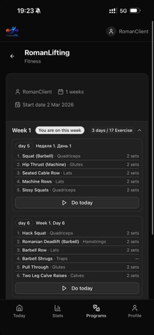 Lazee Fit iPhone screenshot