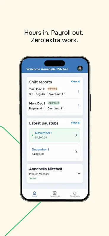 My Wagepoint screenshot 1 of 3