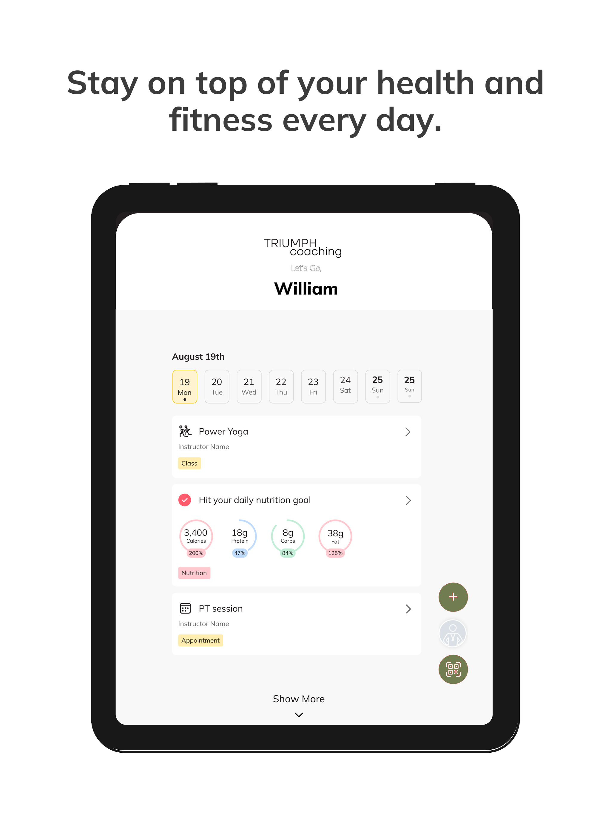 TRIUMPH Coaching screenshot 10