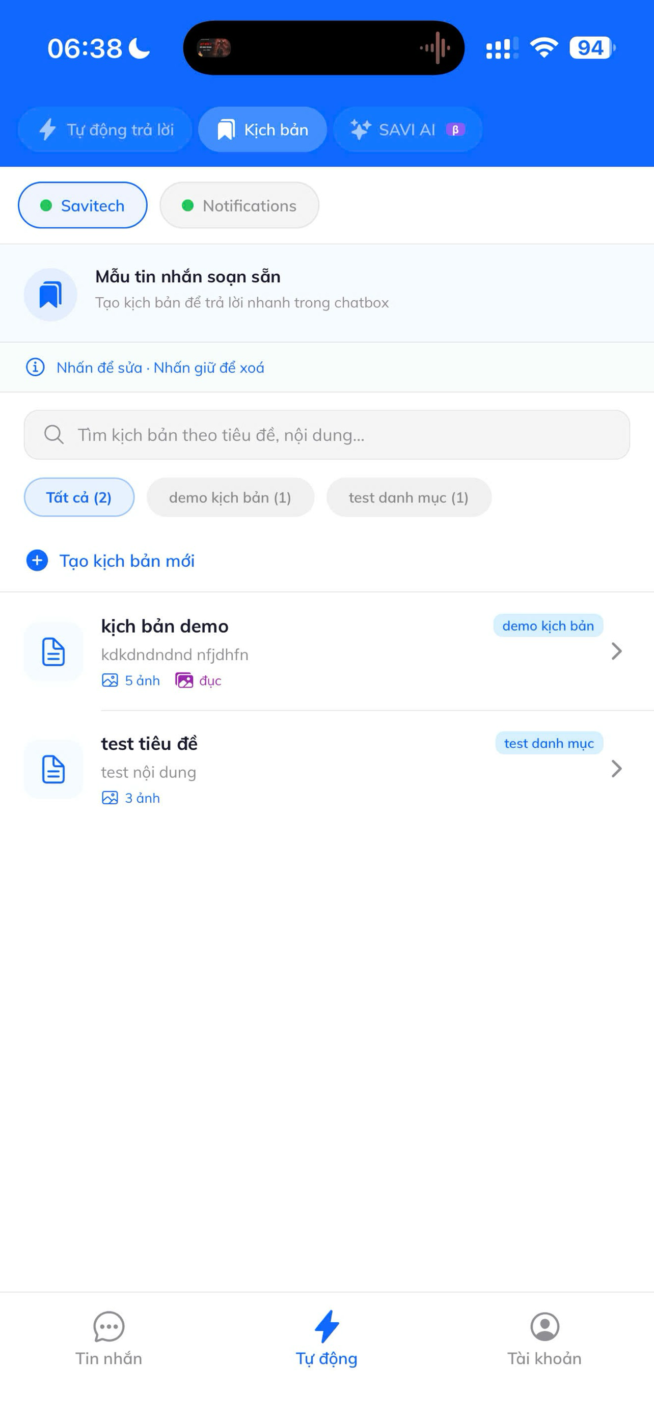 SAVI CRM - Customer Management