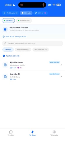 SAVI CRM - Customer Management screenshot