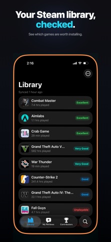 GamingDB screenshot