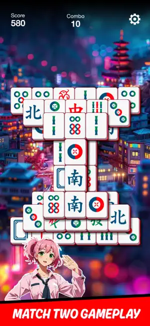 Mahjong: match puzzle screenshot 1