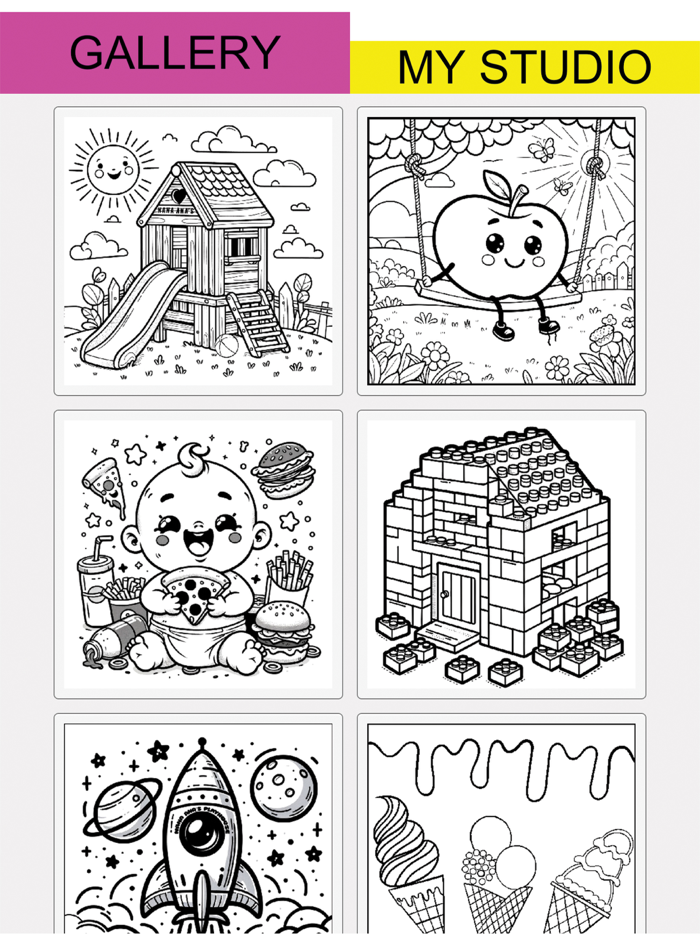 Nana Anas Playhouse Coloring