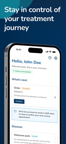 myHealthNet iPhone screenshot 1