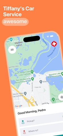 Tiffany's Car Service app screenshot