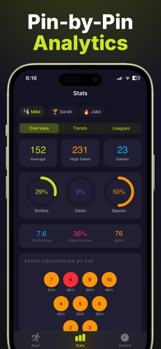 PinTracker: Bowling Scorer Screenshot 4 of 9