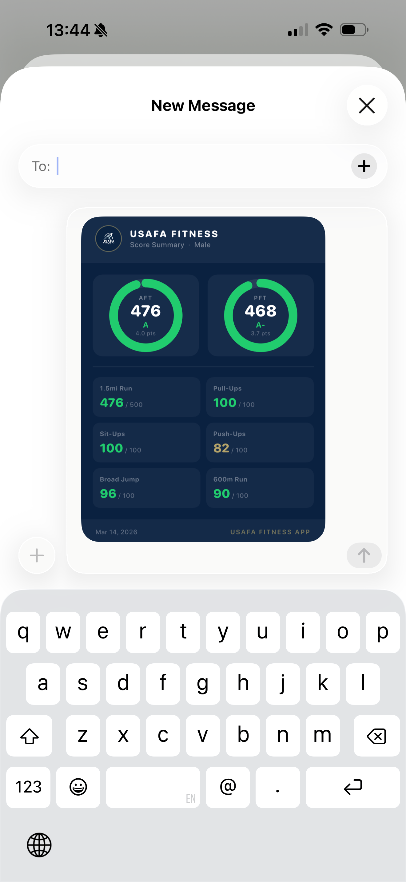 USAFA Fitness screenshot 4