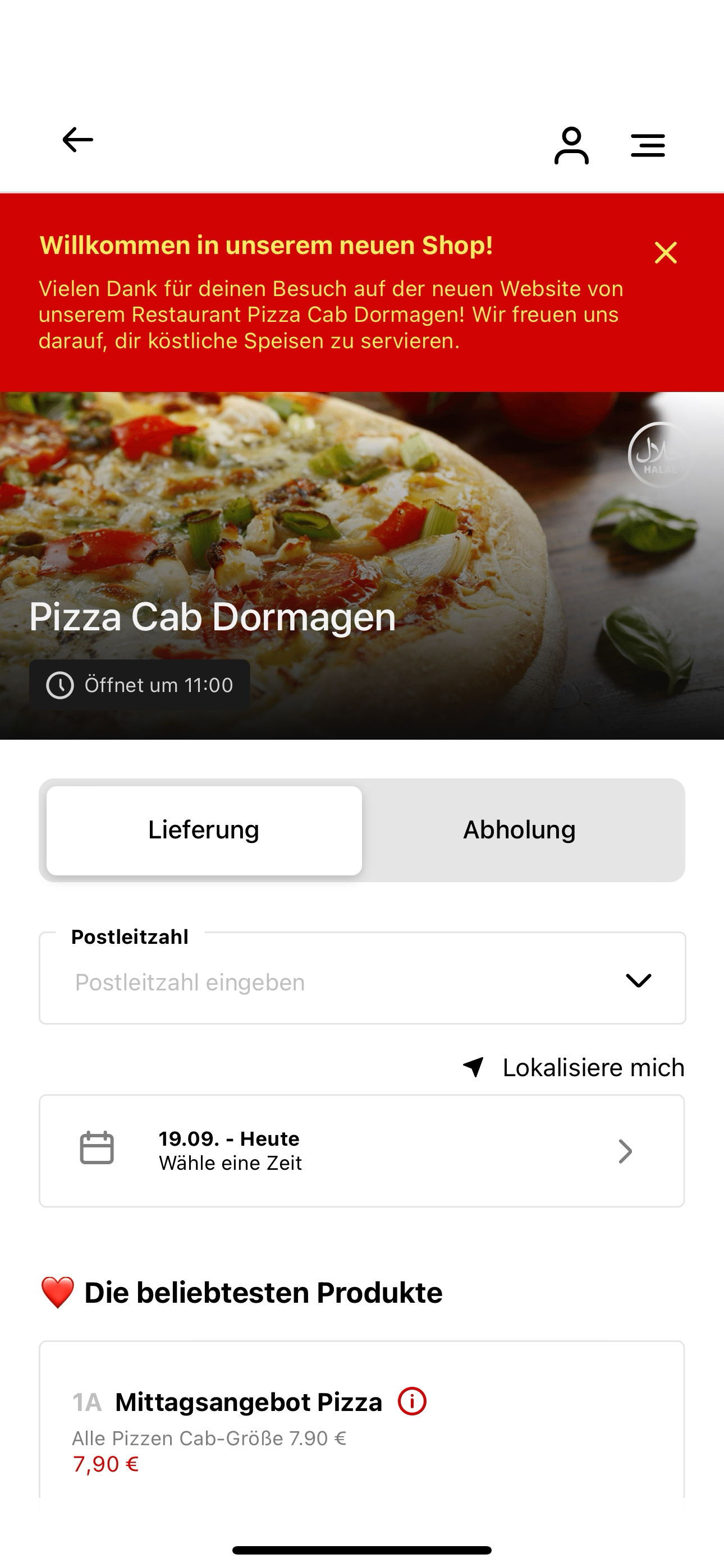Pizza Cab Lieferservice