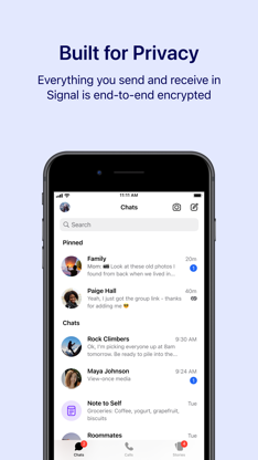 Signal - Private Messenger screenshot 1