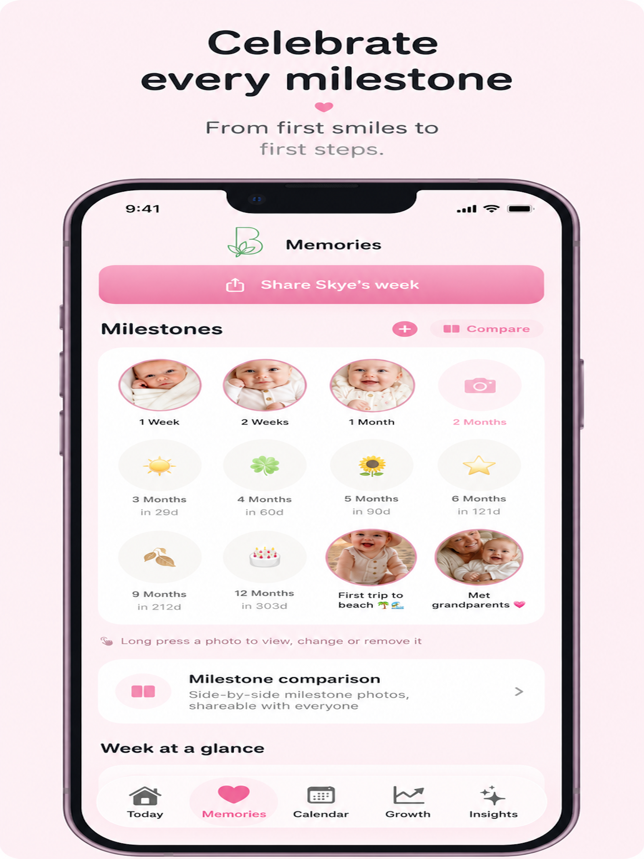 Blossom - Baby Tracker screenshot 6