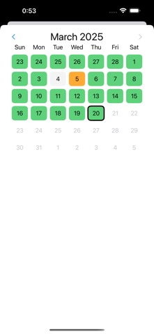 Qaza Salah Tracker Screenshot 2 of 3