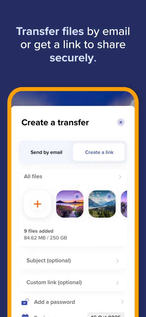 #2. TransferNow – Send Large Files (iOS) Podle: Highsense SAS