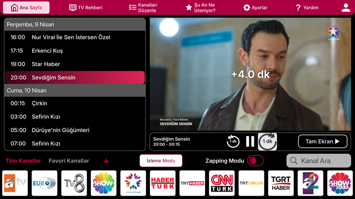 Screenshot #1 pour Uyanık TV - Canlı TV