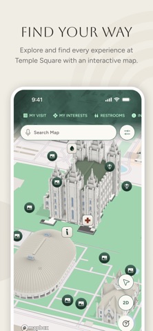 Temple Square iPhone screenshot