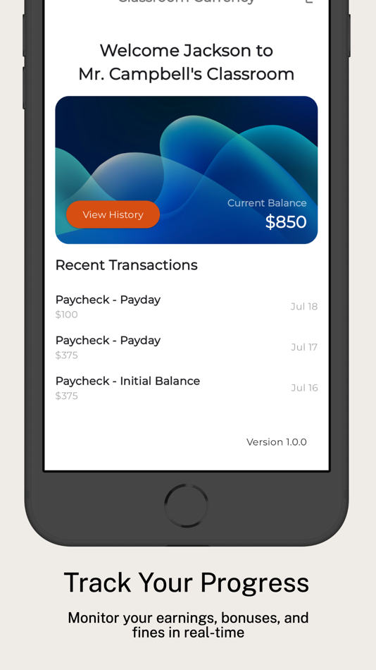 #2. Classroom Currency (iOS) 由: Aaron Whitfield