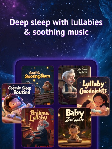 Baby Sleep Sounds by Hobiyo iPad screenshot