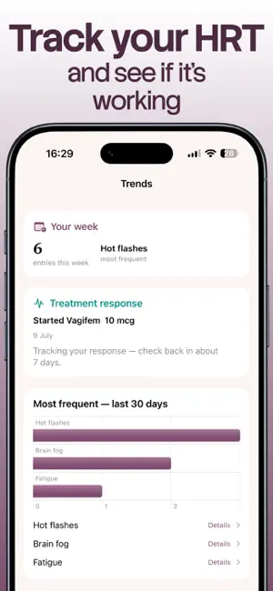 Pausa: Perimenopause Tracker screenshot 4