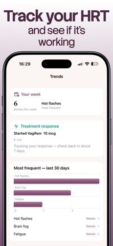 Pausa: Perimenopause Tracker Screenshot 4 of 7