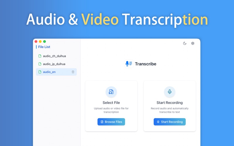 AI Transcribe - Note Taker app screenshot
