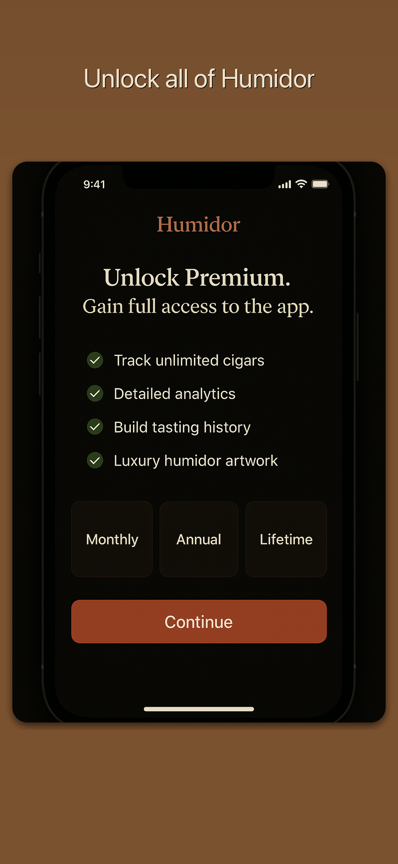 Humidor: Cigar Tracker screenshot 4