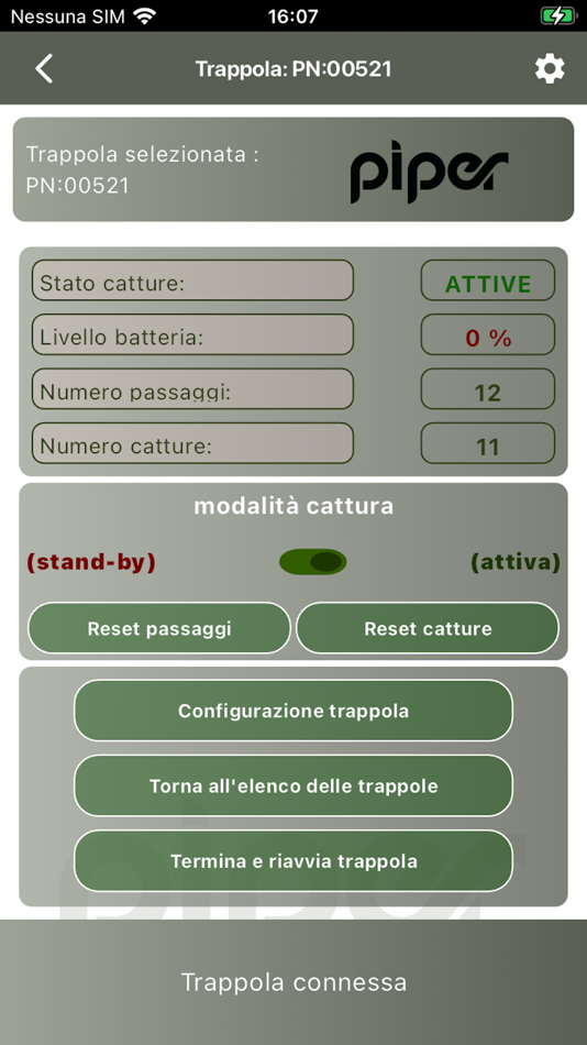 #3. Piper trappola roditori (iOS) Podle: Errebi Group
