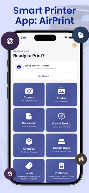 HP Smart Printer App + Scanner screenshot 2