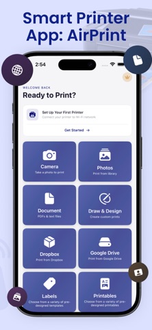 HP Smart Printer App + Scanner Screenshot 2 of 10
