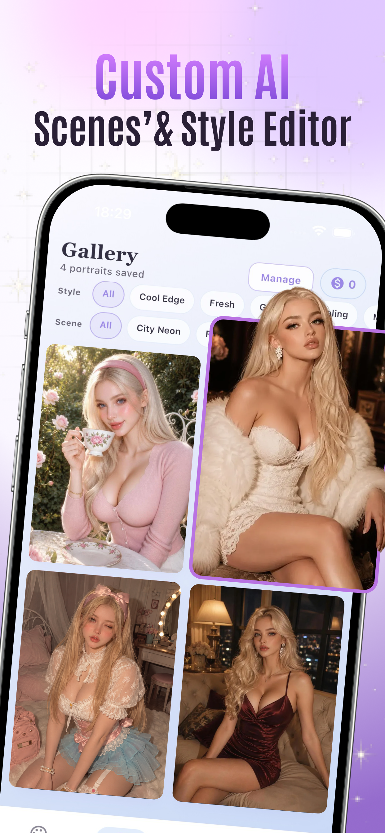 Mirzel-AI Portrait Studio screenshot 3
