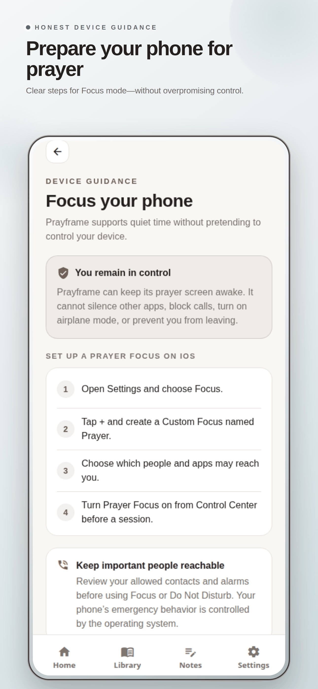 Screenshot 5 of Prayframe: Prayer Timer