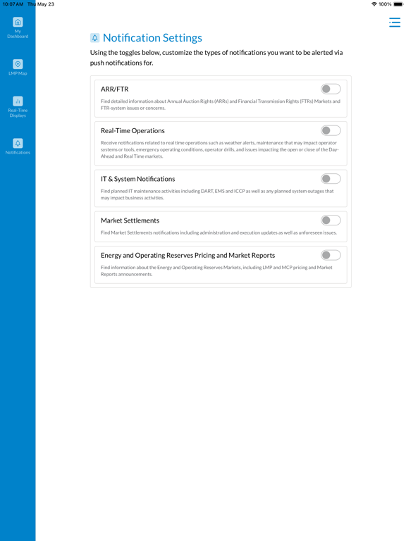 MISO Mobile iPad screenshot 1 - Business app