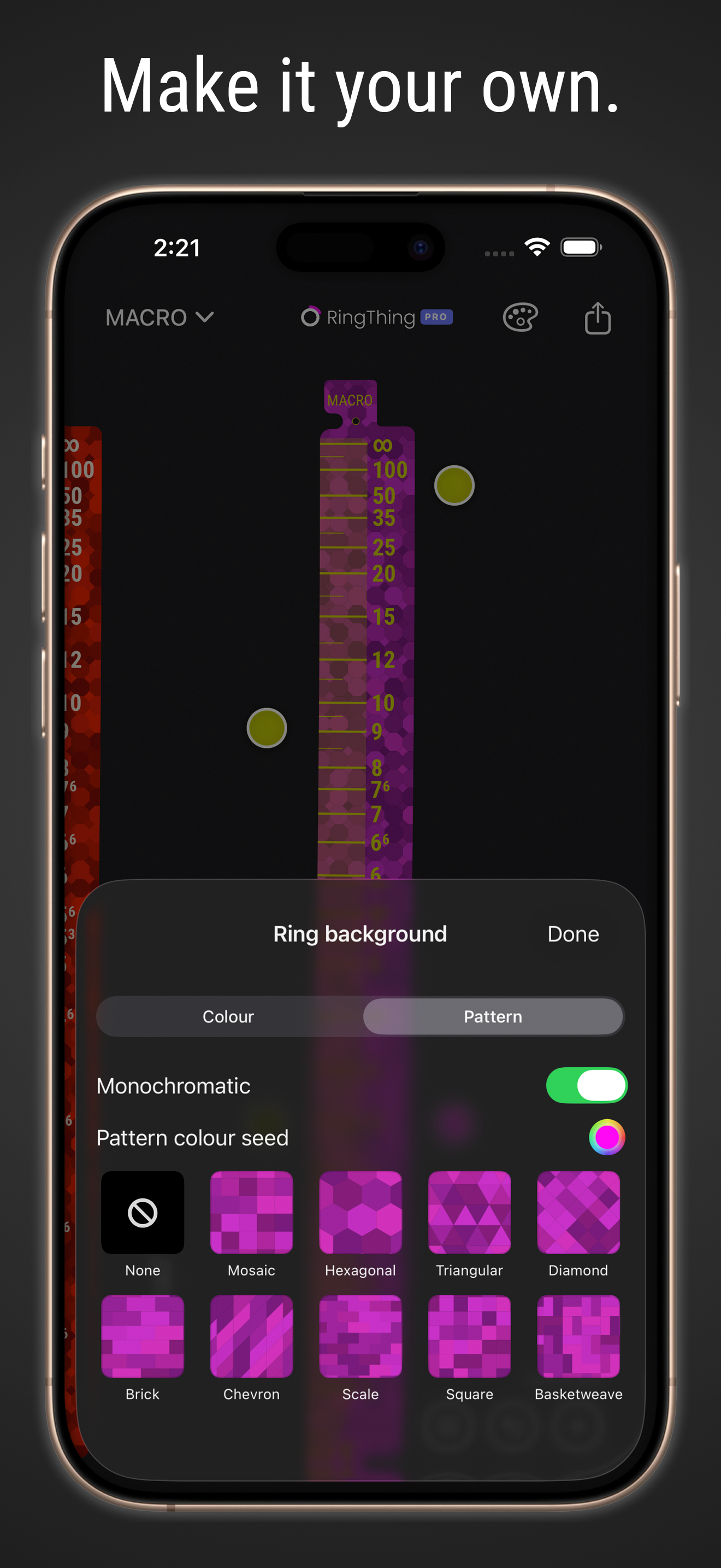 RingThing — Focus Ring Maker