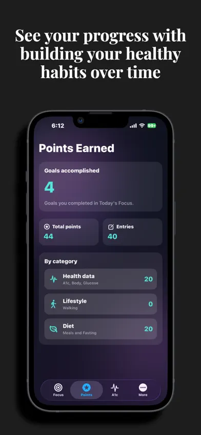HealthyA1c screenshot 2