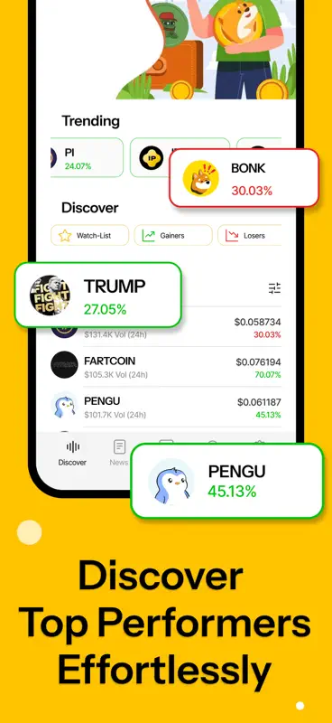 Meme Coin Tracker Dex Crypto screenshot 4 of 5
