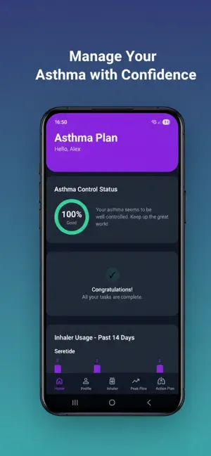 Asthma Plan screenshot 1