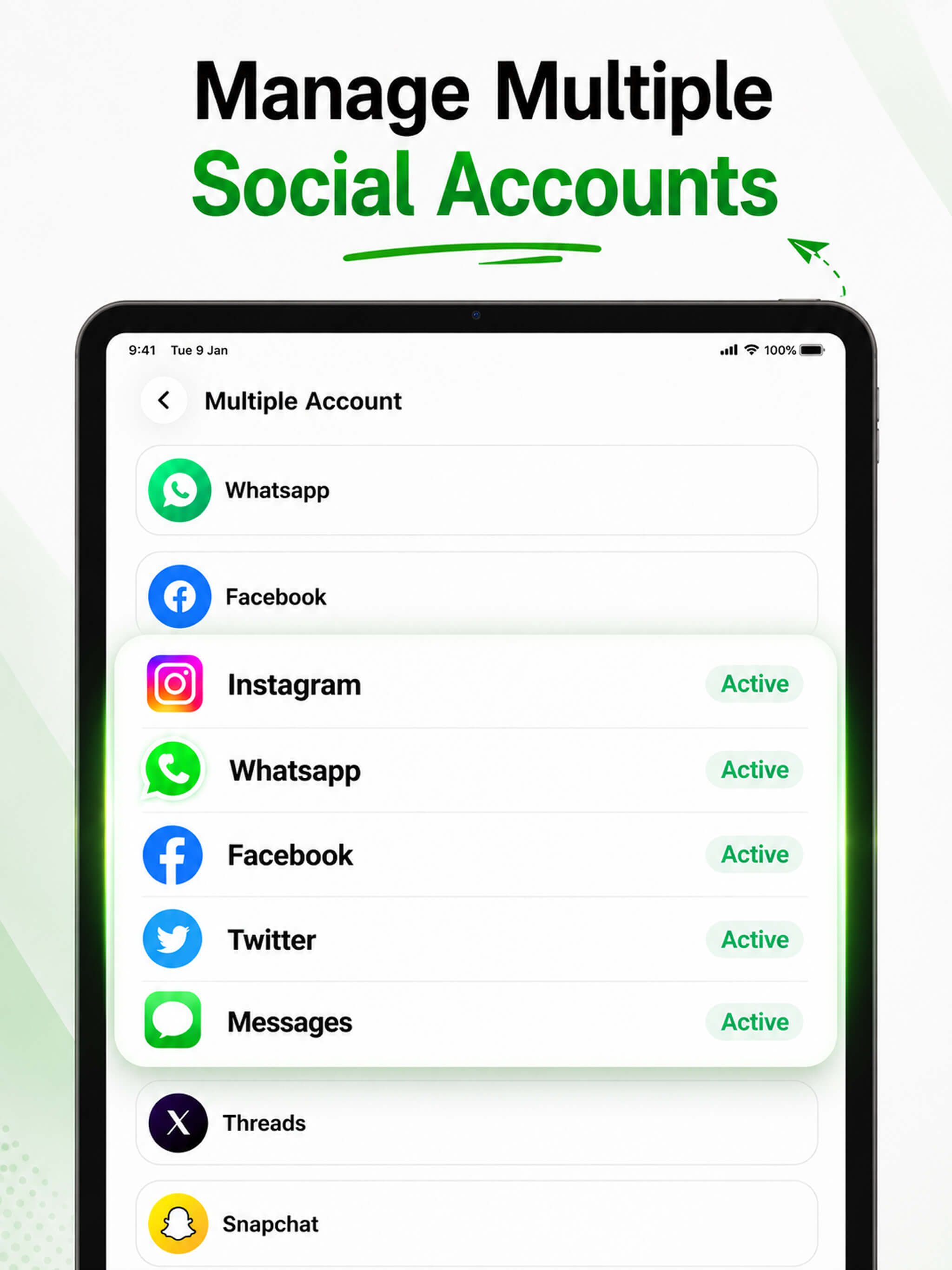 WA Web: Dual Account Messenger screenshot 10