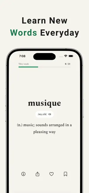 Verbi: Vocabulary Training App iPhone screenshot 2