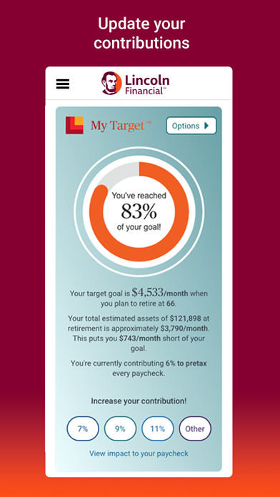 Lincoln Financial Mobile Screenshot