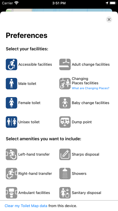 National Public Toilet Map Screenshot